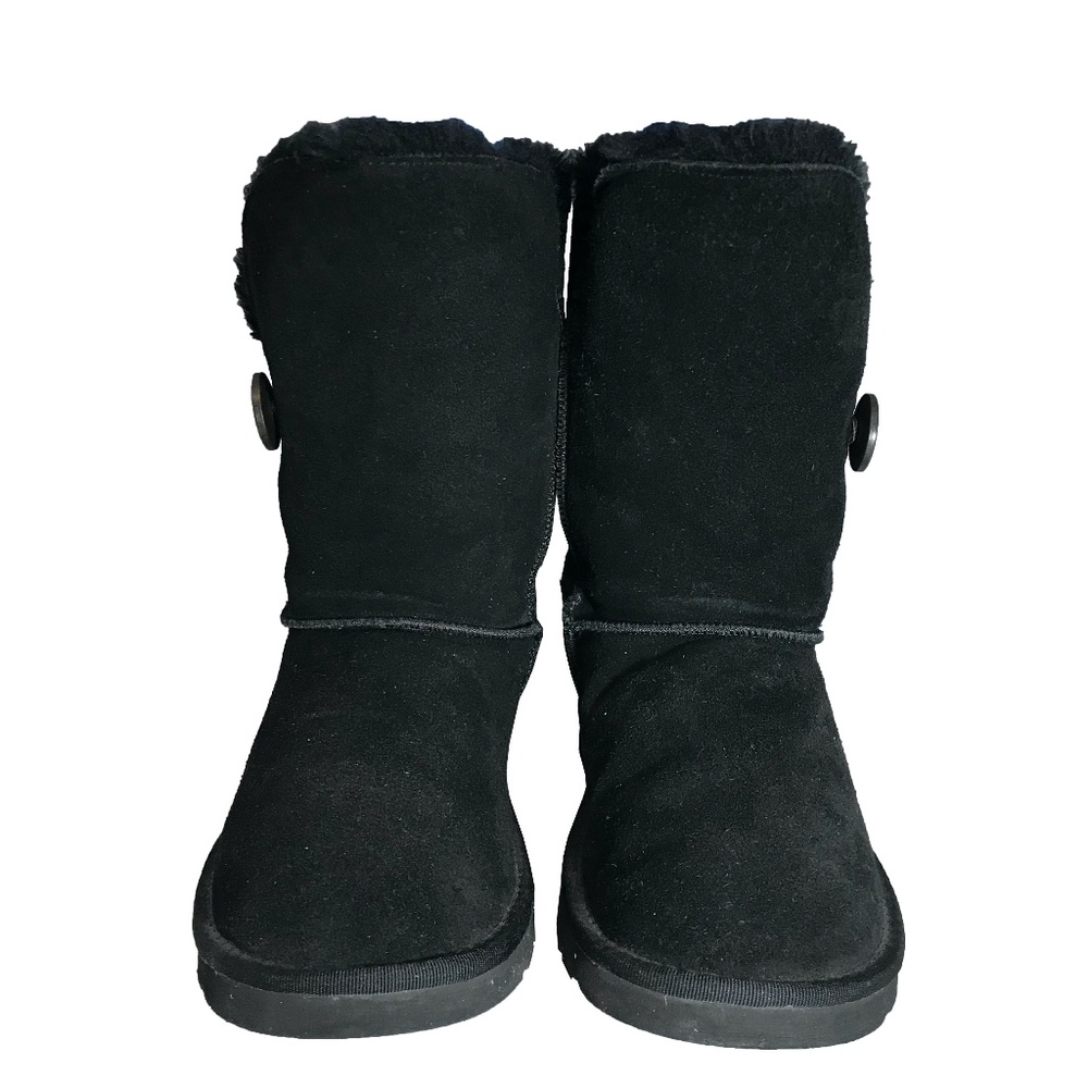 UGG Tall Black Suede Boots size 9